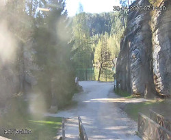 Vstup do skal, Pískovna