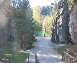 Vstup do skal, Pískovna