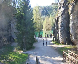 Vstup do skal, Pískovna