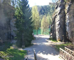 Vstup do skal, Pískovna