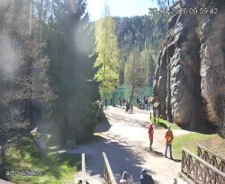 Vstup do skal, Pískovna