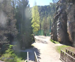 Vstup do skal, Pískovna