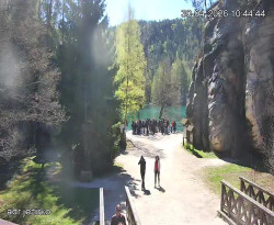 Vstup do skal, Pískovna
