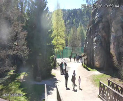 Vstup do skal, Pískovna
