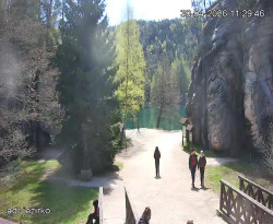 Vstup do skal, Pískovna