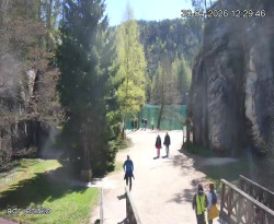 Vstup do skal, Pískovna