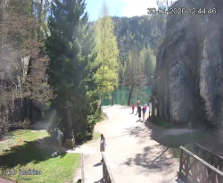 Vstup do skal, Pískovna