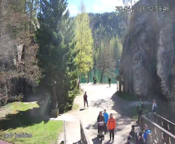 Vstup do skal, Pískovna