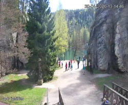 Vstup do skal, Pískovna
