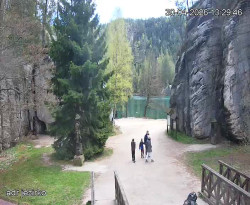 Vstup do skal, Pískovna