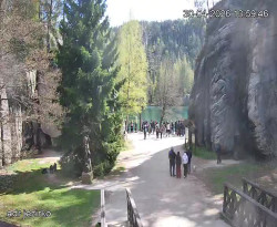 Vstup do skal, Pískovna