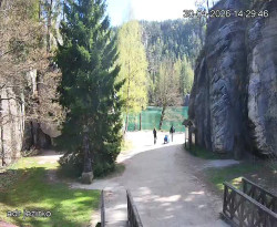 Vstup do skal, Pískovna