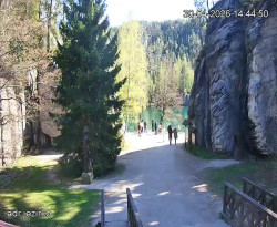 Vstup do skal, Pískovna