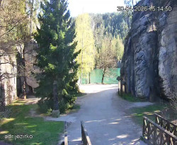 Vstup do skal, Pískovna