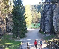 Vstup do skal, Pískovna