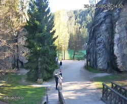 Vstup do skal, Pískovna