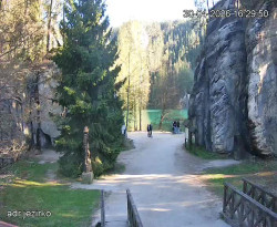 Vstup do skal, Pískovna