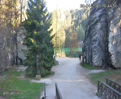 Vstup do skal, Pískovna