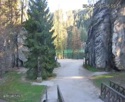 Vstup do skal, Pískovna