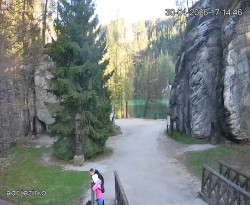 Vstup do skal, Pískovna