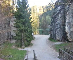 Vstup do skal, Pískovna