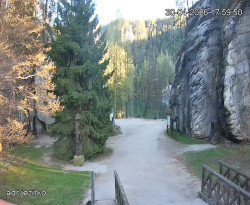 Vstup do skal, Pískovna