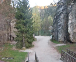 Vstup do skal, Pískovna