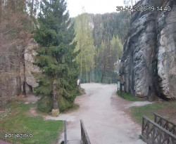 Vstup do skal, Pískovna