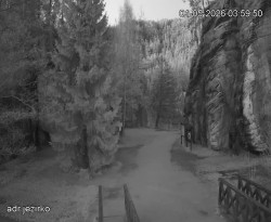 Vstup do skal, Pískovna