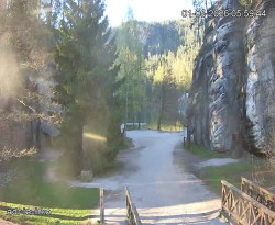 Vstup do skal, Pískovna