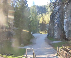 Vstup do skal, Pískovna