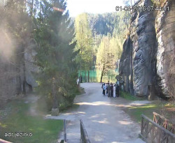 Vstup do skal, Pískovna