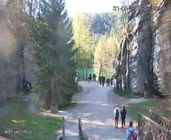Vstup do skal, Pískovna