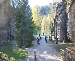 Vstup do skal, Pískovna