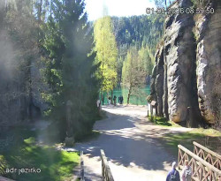 Vstup do skal, Pískovna