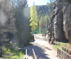 Vstup do skal, Pískovna