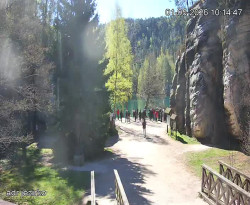 Vstup do skal, Pískovna