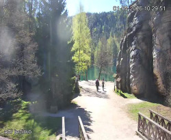 Vstup do skal, Pískovna
