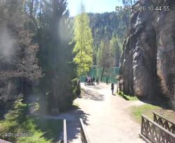 Vstup do skal, Pískovna
