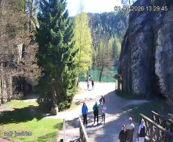 Vstup do skal, Pískovna