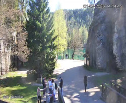 Vstup do skal, Pískovna
