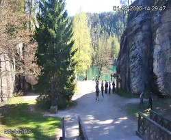 Vstup do skal, Pískovna