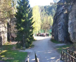 Vstup do skal, Pískovna