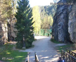 Vstup do skal, Pískovna