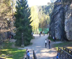 Vstup do skal, Pískovna