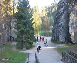 Vstup do skal, Pískovna
