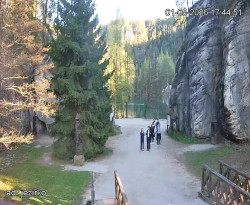 Vstup do skal, Pískovna