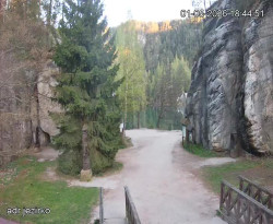 Vstup do skal, Pískovna
