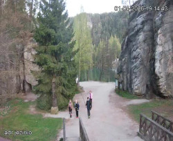 Vstup do skal, Pískovna