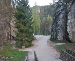 Vstup do skal, Pískovna